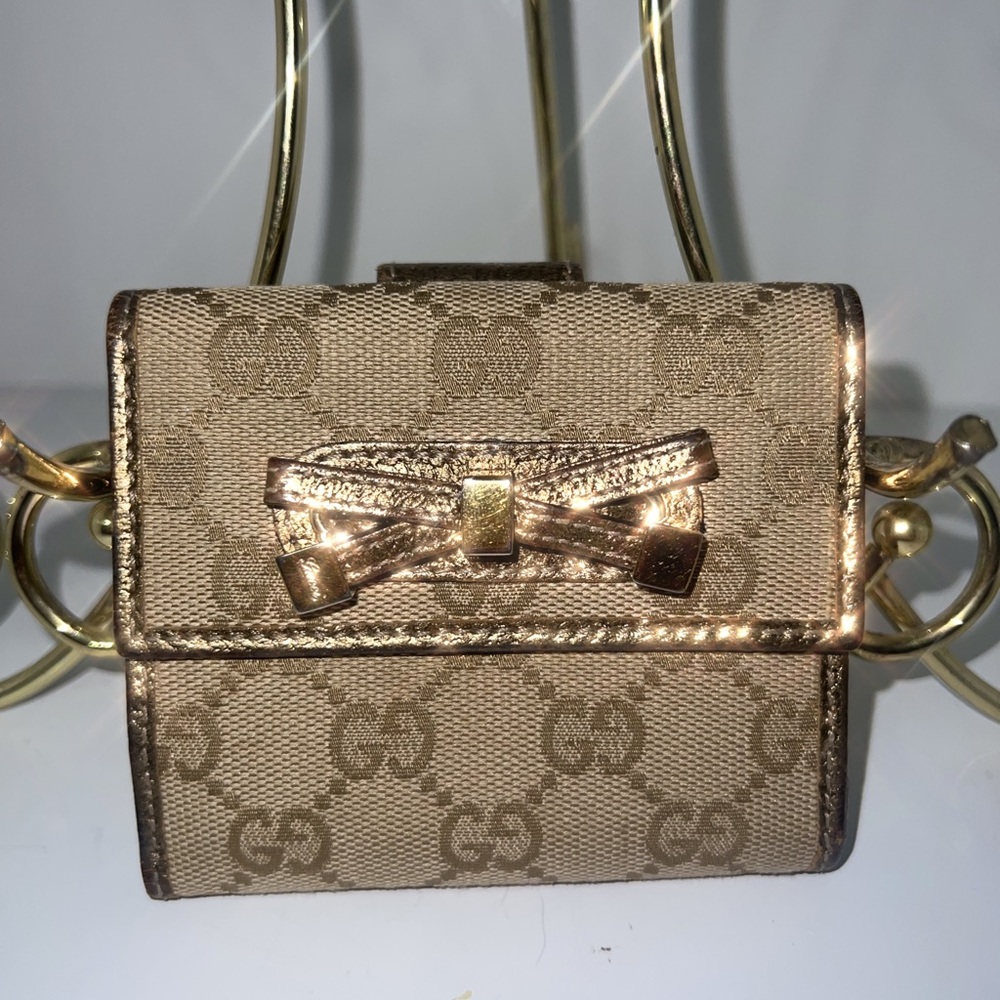 Gucci Gold wallet